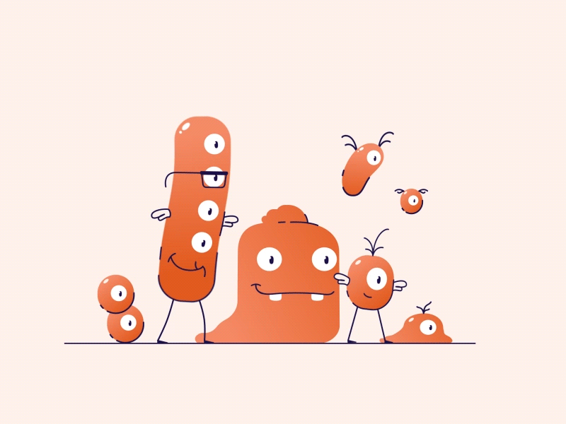 Microbial mascot