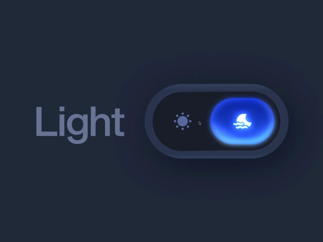Toggle Button UI Animation