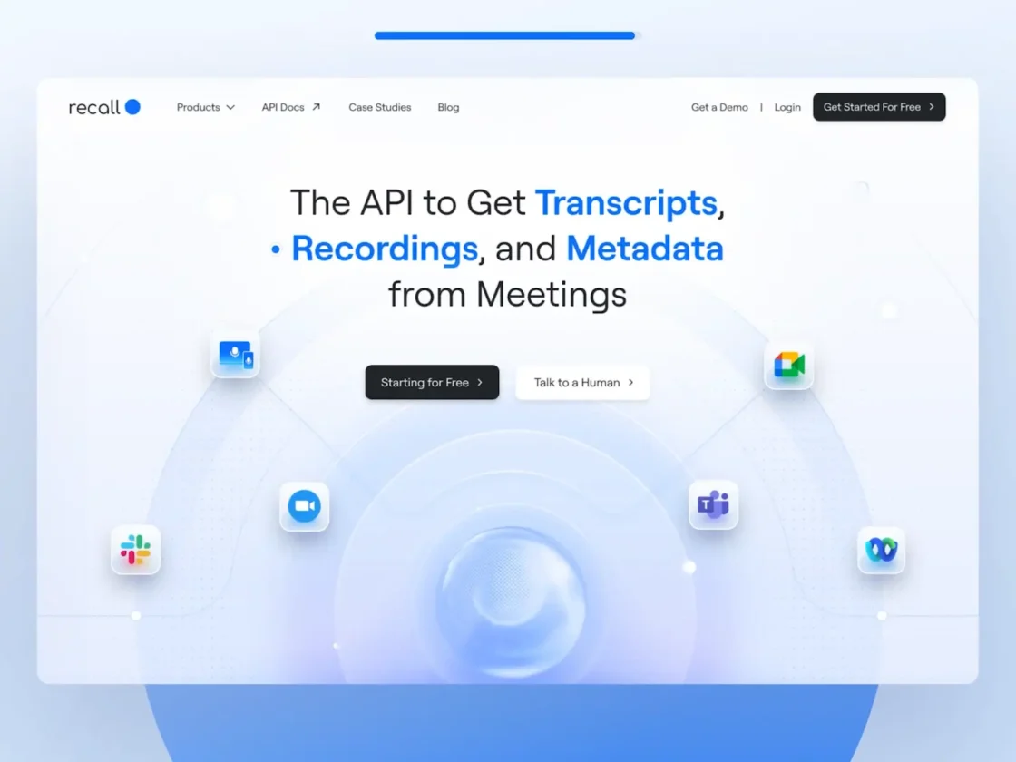 Homepage UI Animation