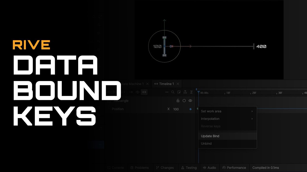 Data Binding Keys on Timelines