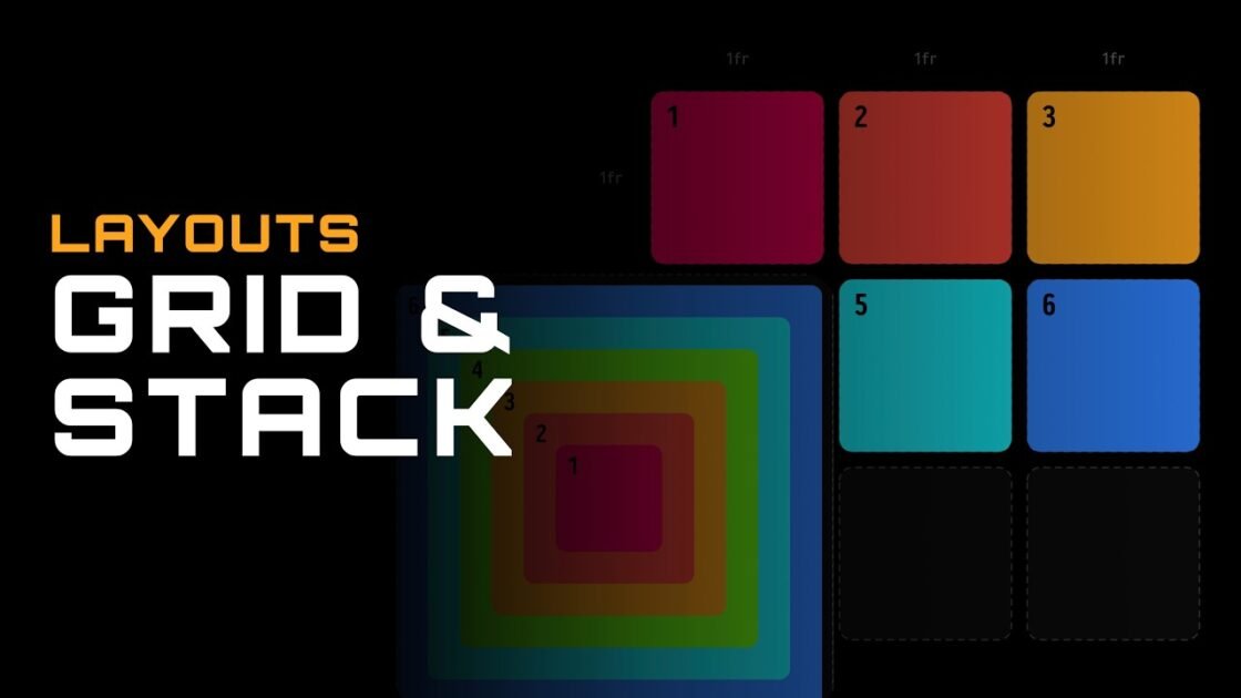 Rive: Grid and Stack Layouts