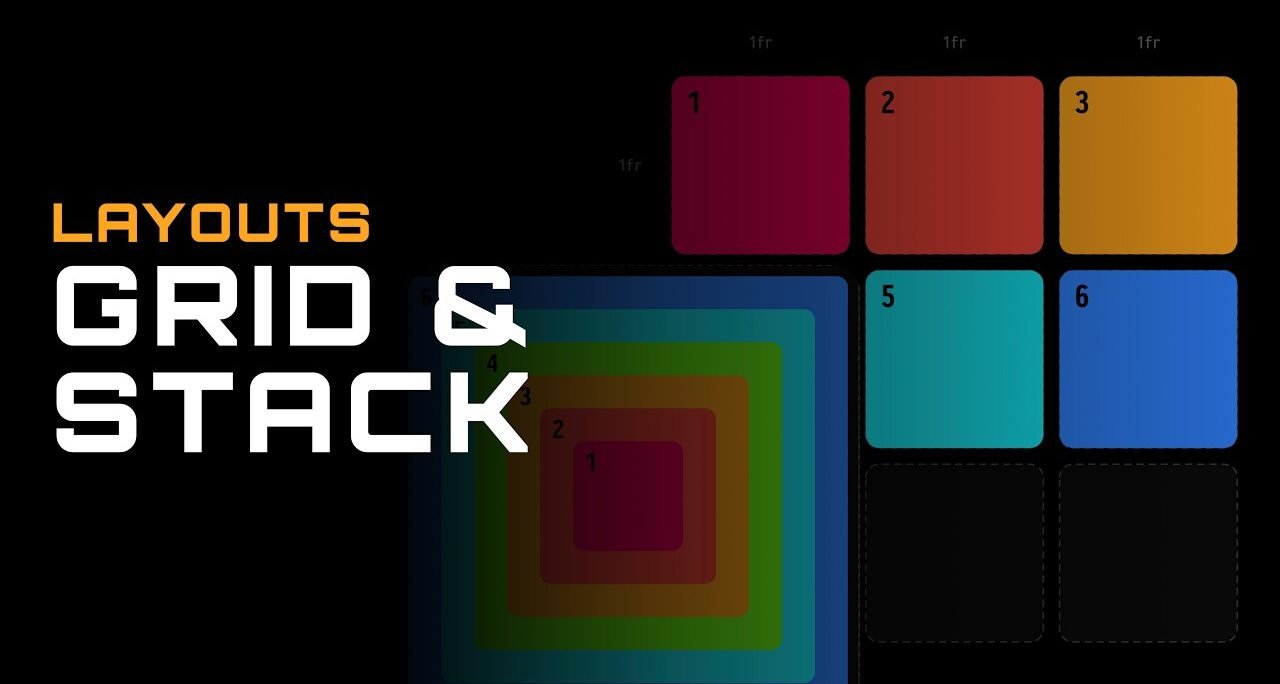Rive: Grid and Stack Layouts