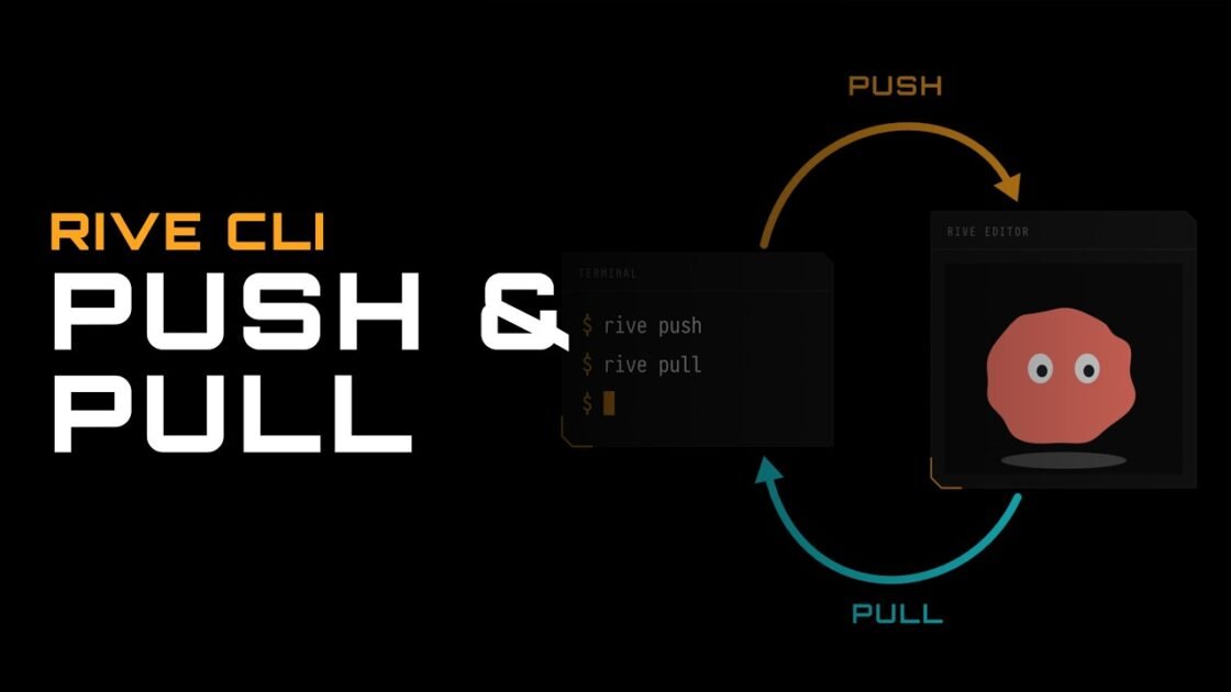 Rive CLI Push & Pull: Move Files Between Your Agent and the Rive Editor